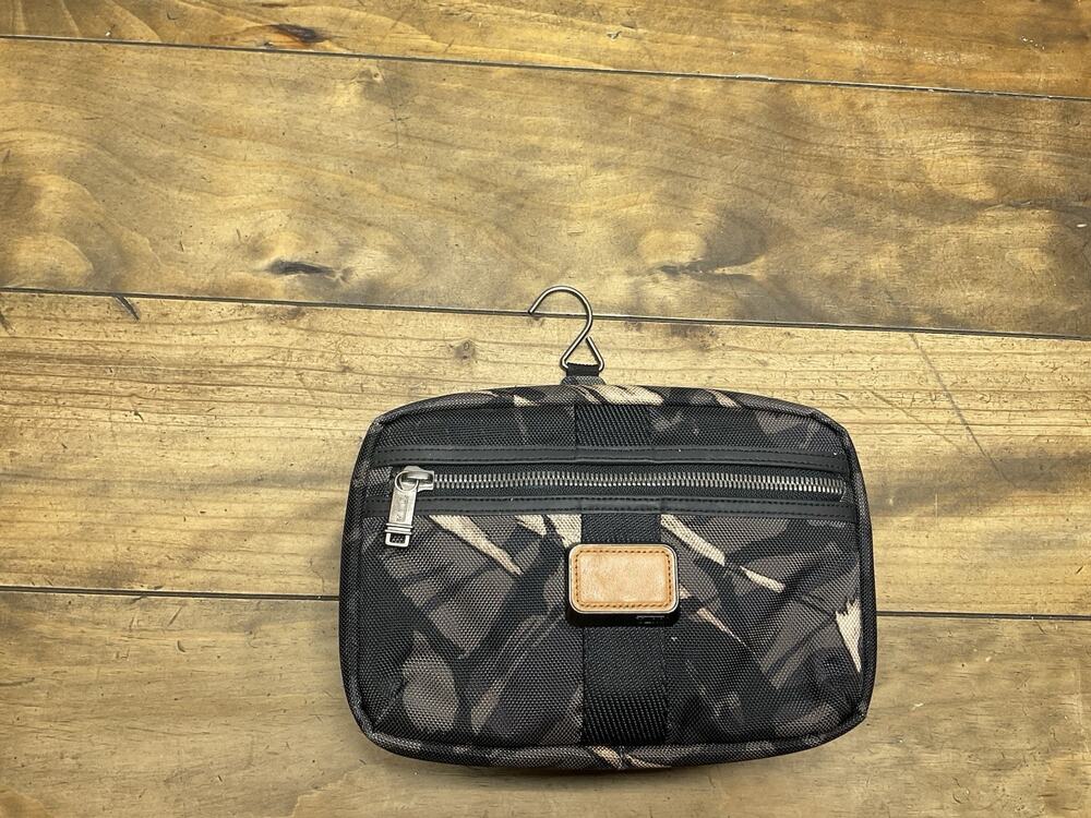 Tumi Alpha Bravo Nylon Reno Travel Kit Toiletry Bag Camouflage